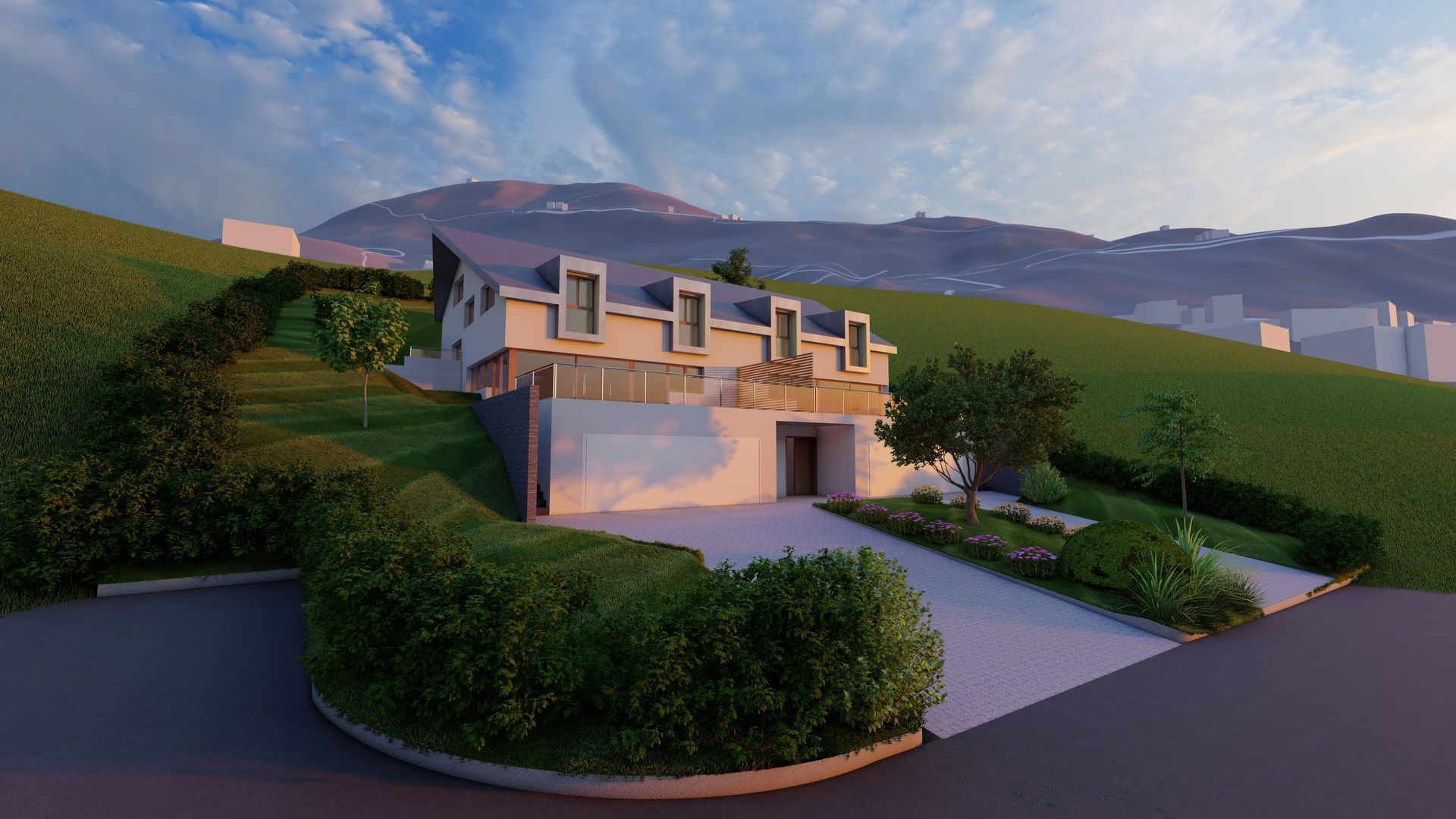 Projet villa jumelle