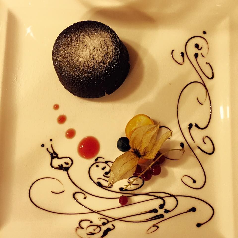 Dessert gateau - Café des Vergers