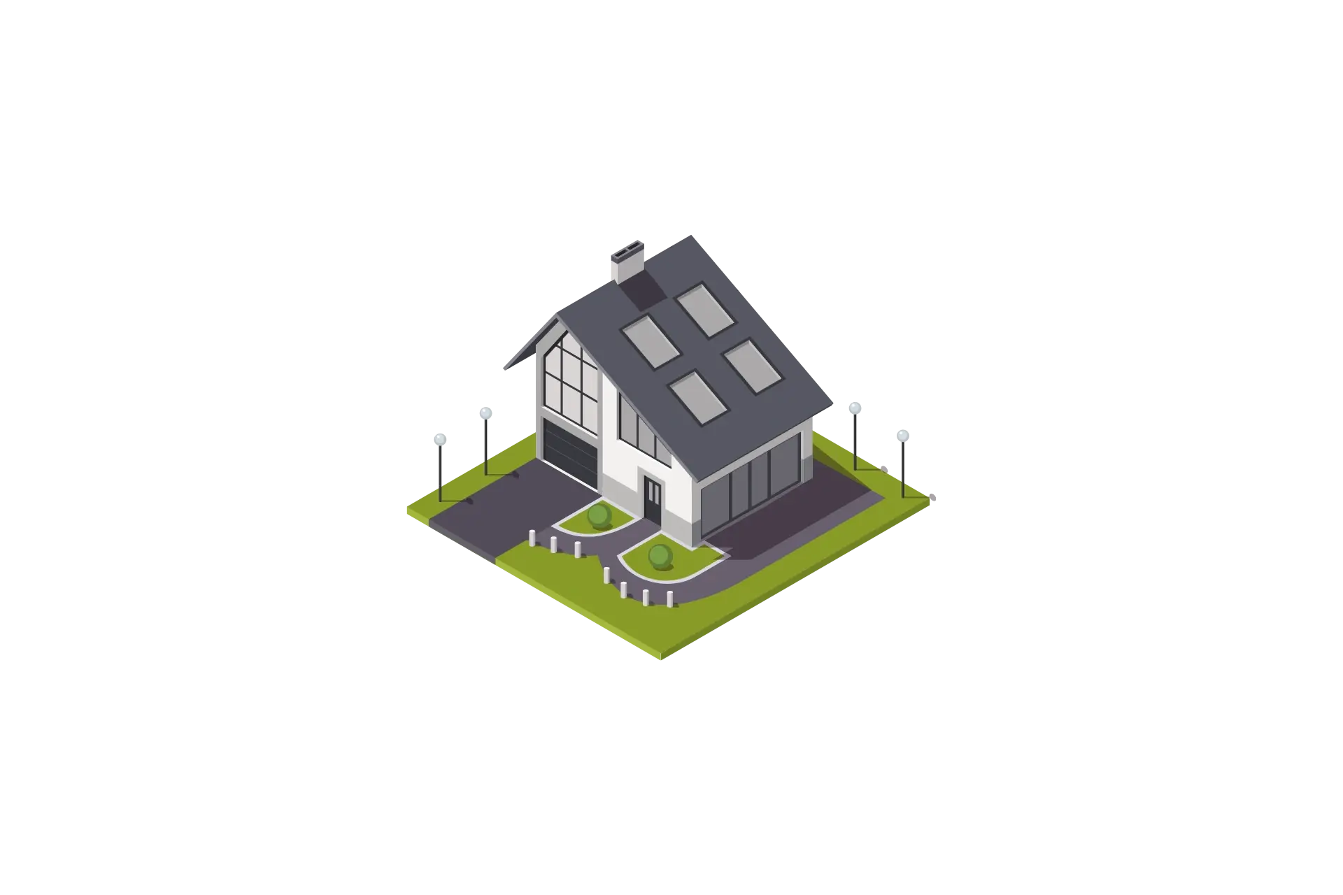 Une maison.