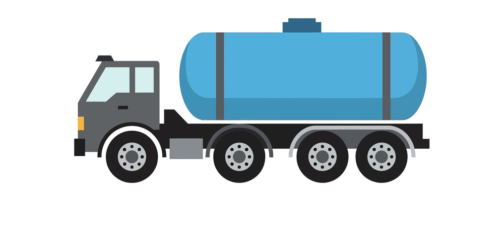 Un camion-citerne.