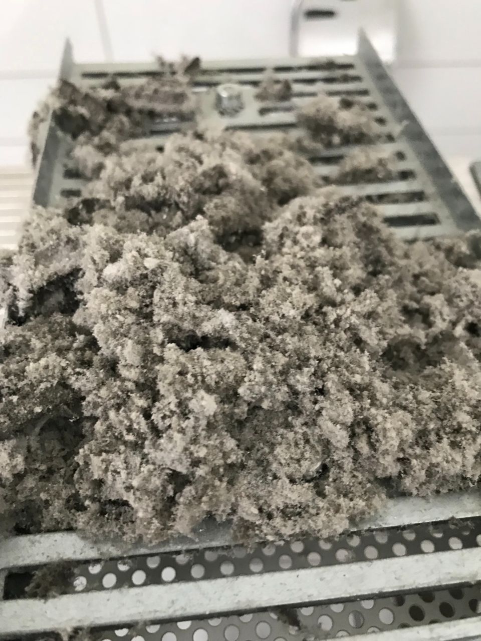 Verschmutztes Lüftungsgitter, Foto von Wasair.ch
