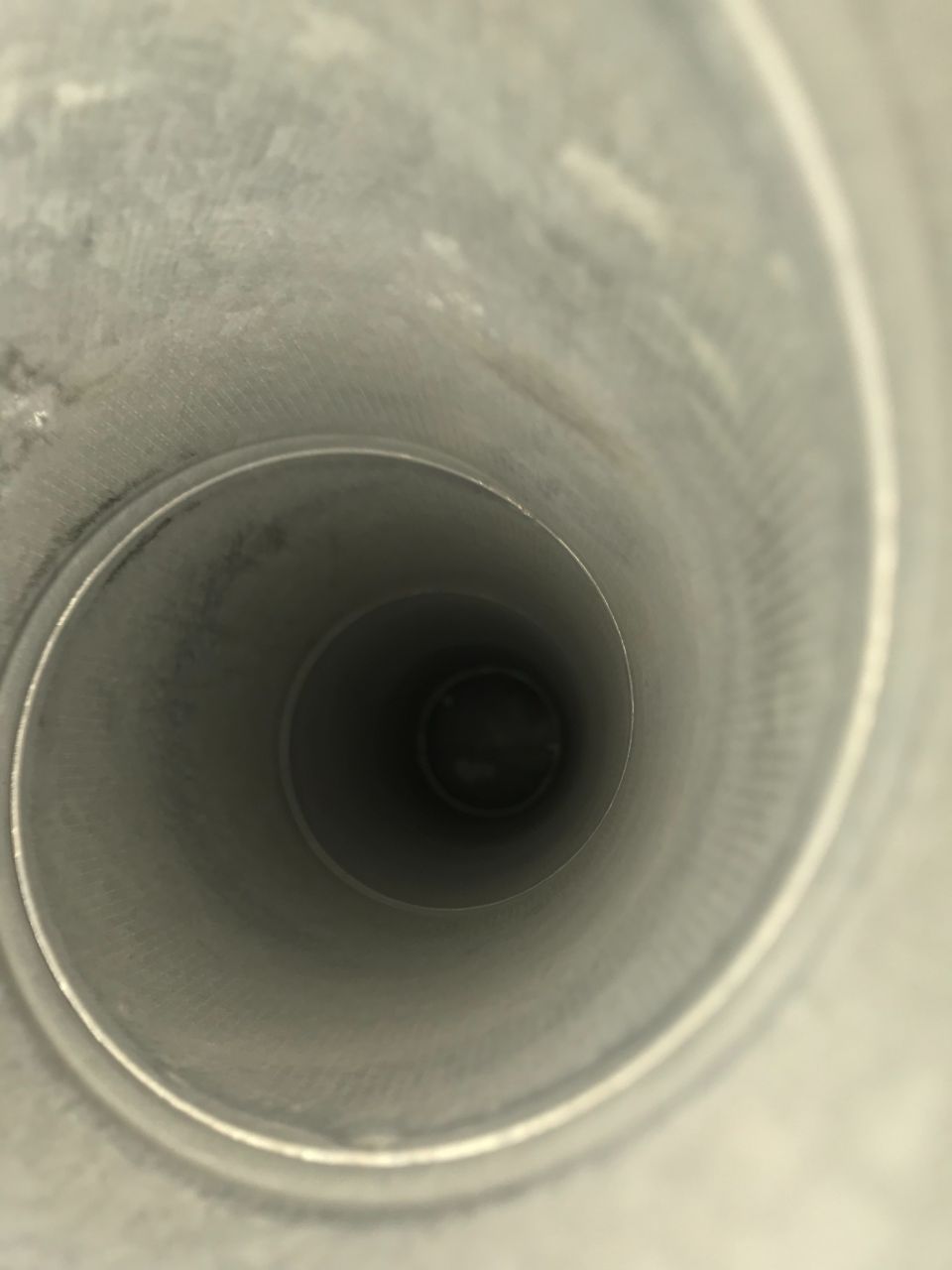 Sauberes Lüftungsrohr, Foto von Wasair.ch 