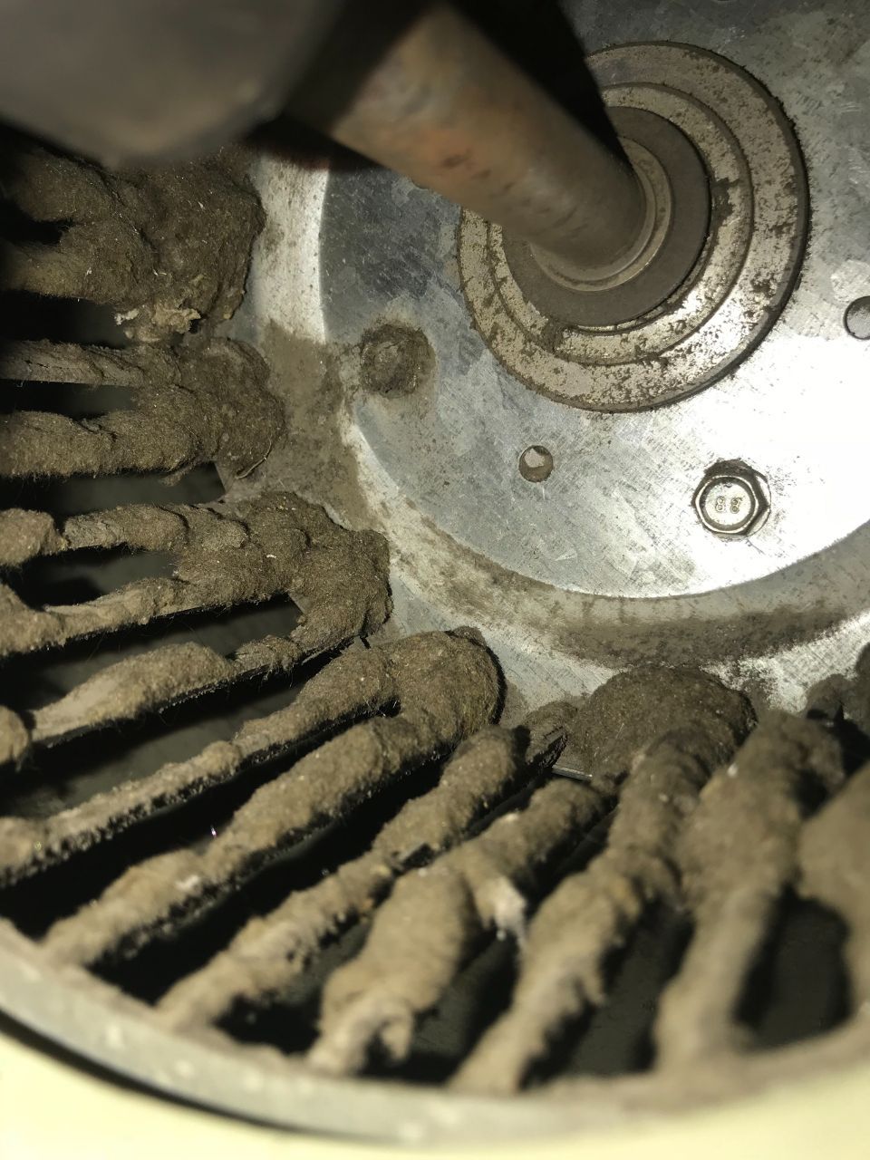 Verschmutzte Lüftung, Foto von Wasair.ch