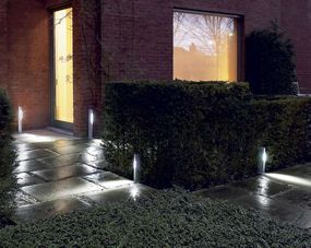 Außenbeleuchtung am Boden