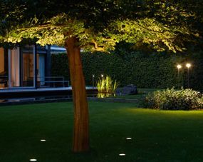 Außenbeleuchtung im Garten