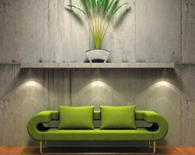 Innenbeleuchtung über Couch