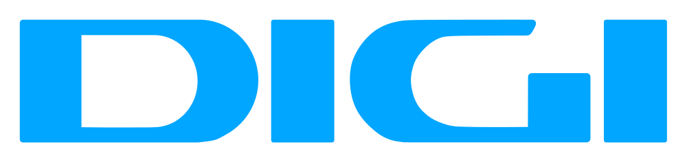 La palabra digi está escrita en letras azules sobre un fondo blanco.