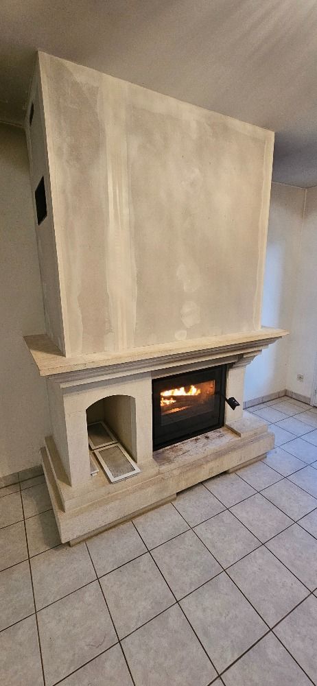 Insert à bois bûche HONORE 700 Richard Le Droff