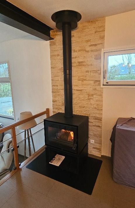 Poêle à bois Richard Le Droff Belleville 700 C