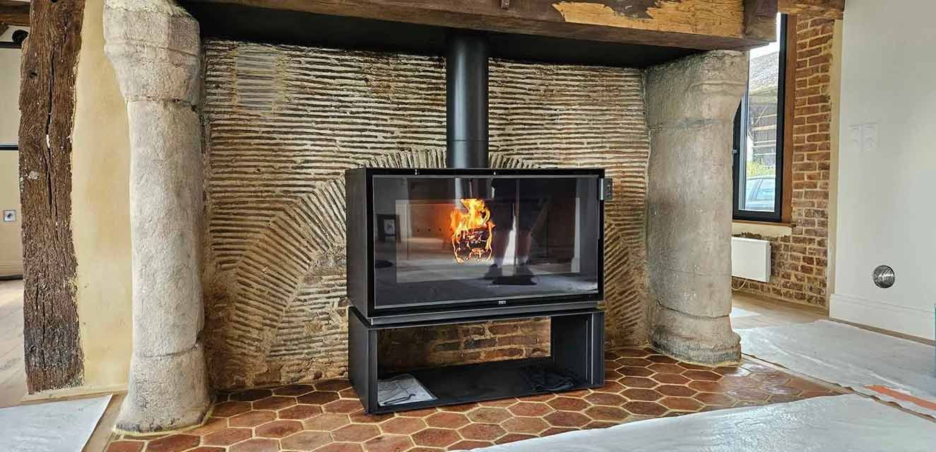 Poêle à bois Montmartre 1000C Supra