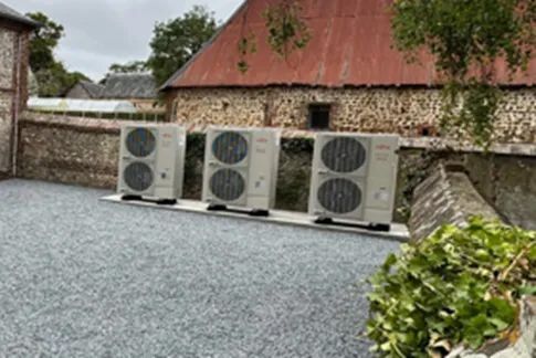 Unités extérieures de pompe à chaleur