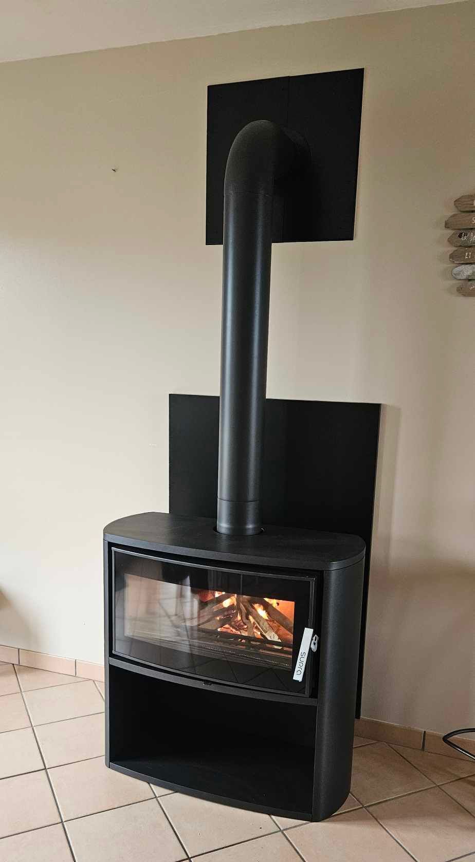 Poêle à bois Laslo Bûcher Supra