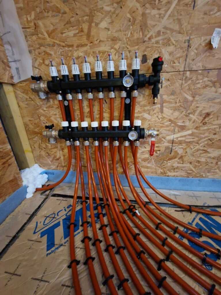 Raccordements Plancher chauffant