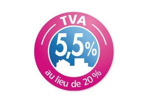 Logo TVA 5,5%
