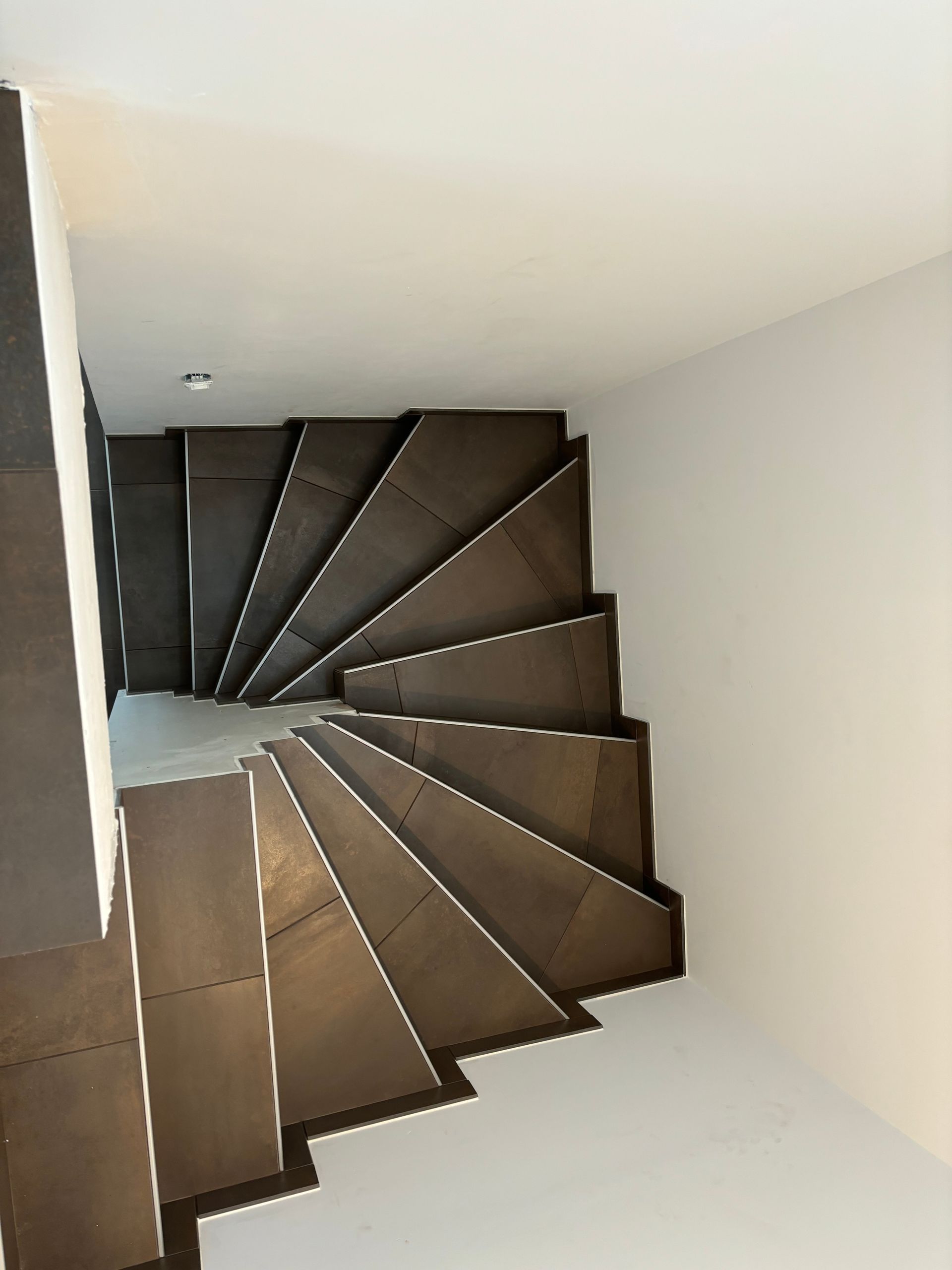 Carrelage d'escaliers