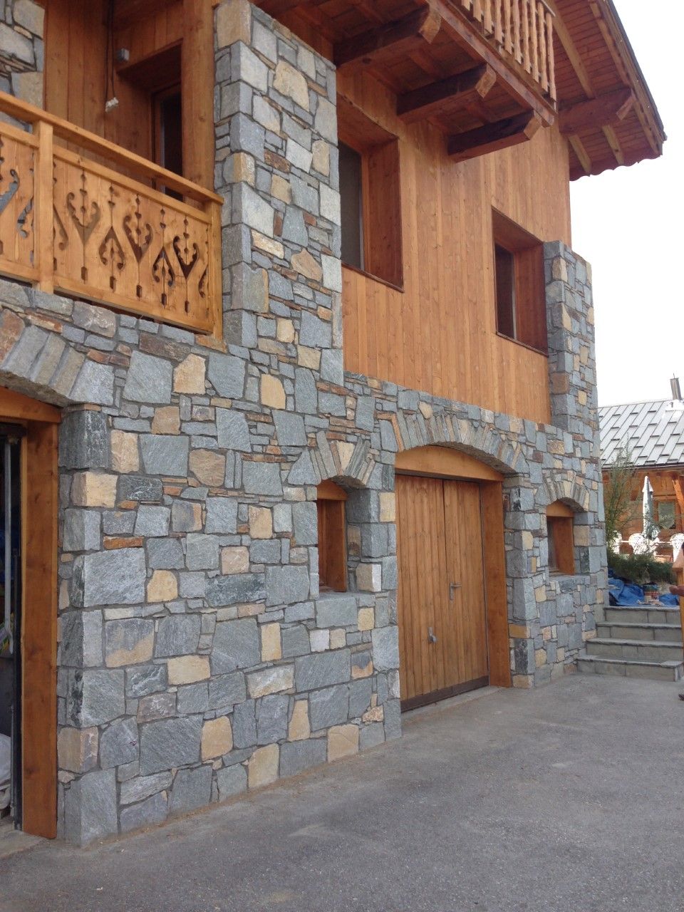 POSE DE PIERRE D'ITALIE, DU MIDI ET DE GNEISS