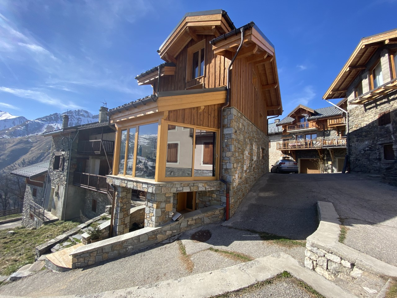 POSE DE PIERRE D'ITALIE, DU  MIDI ET GNEISS