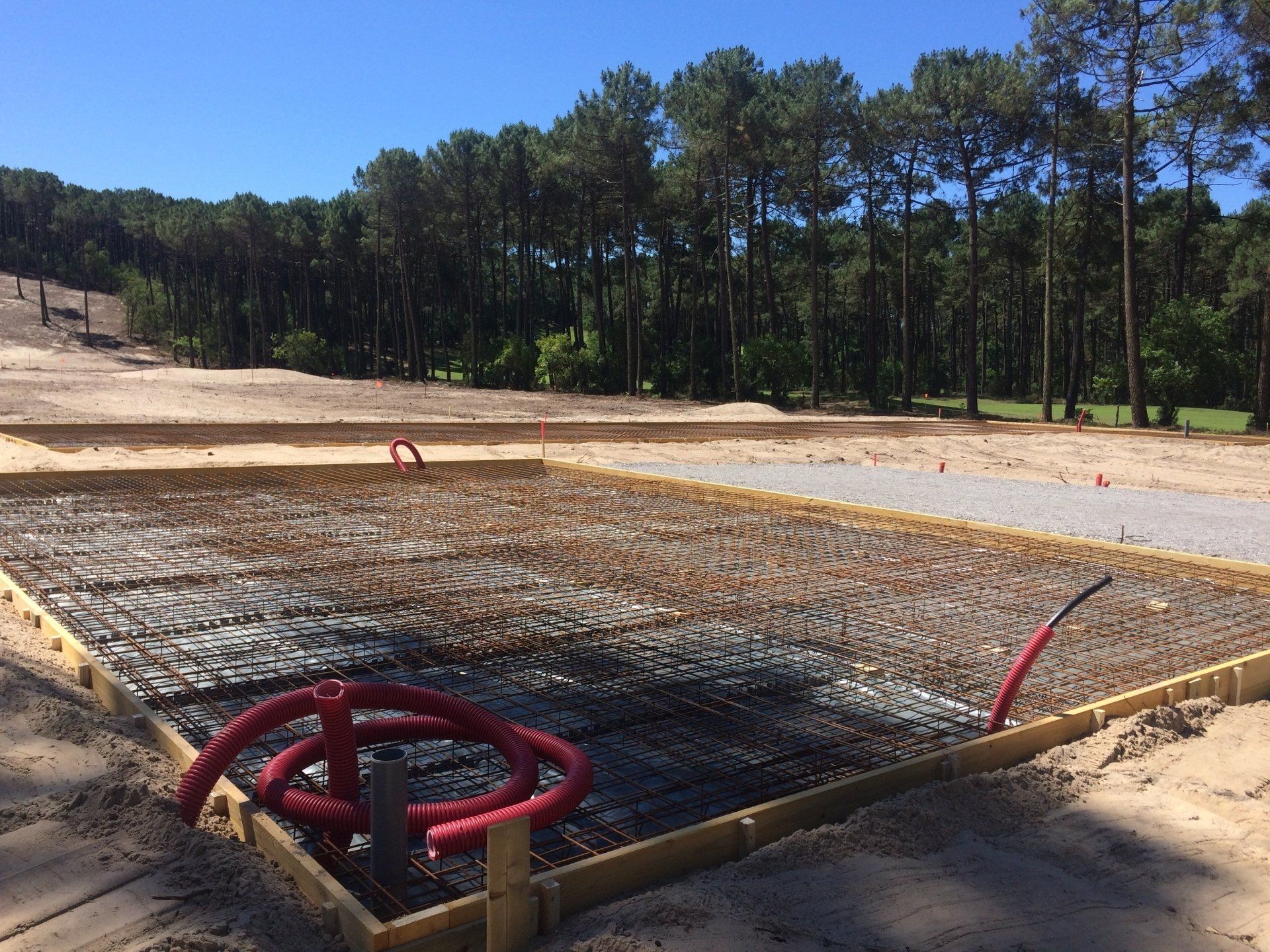 Constrcution d'une terrasse en béton armé