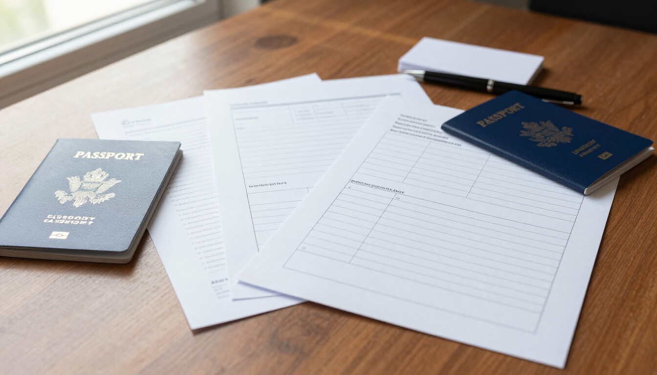 Solicitud y documentaci&oacute;n para tramitaci&oacute;n de visados