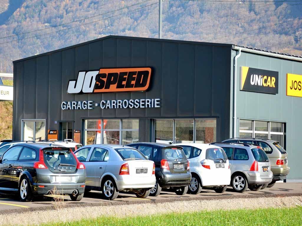Carrosserie et tôlerie - Garage Jospeed - Evionnaz