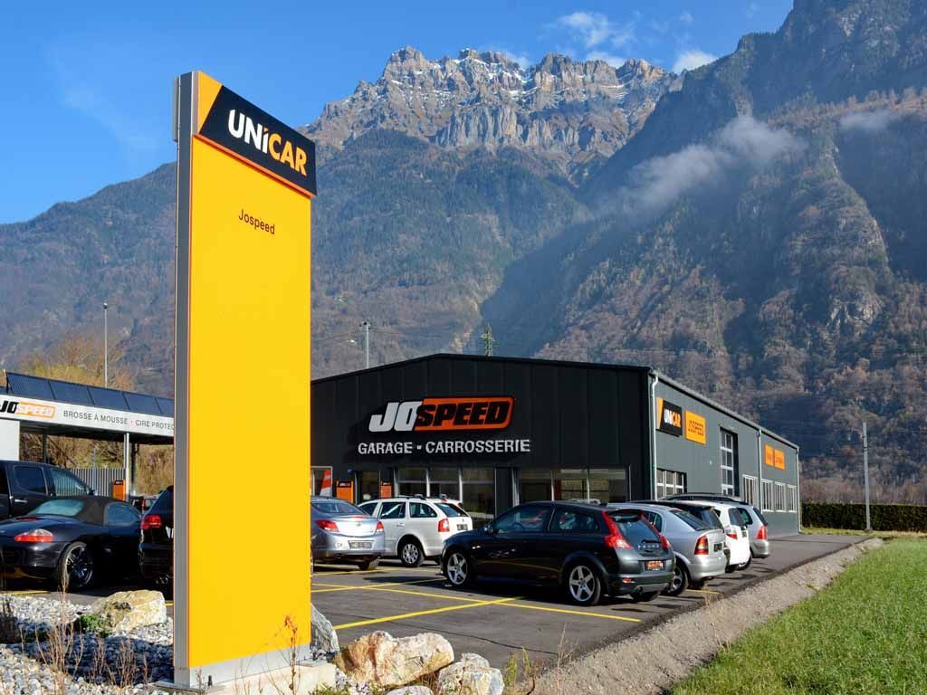 Carrosserie et tôlerie - Garage Jospeed - Evionnaz