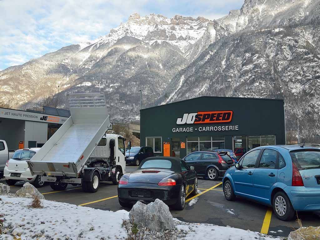 Carrosserie et tôlerie - Garage Jospeed - Evionnaz