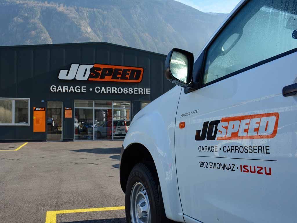 Carrosserie et tôlerie - Garage Jospeed - Evionnaz