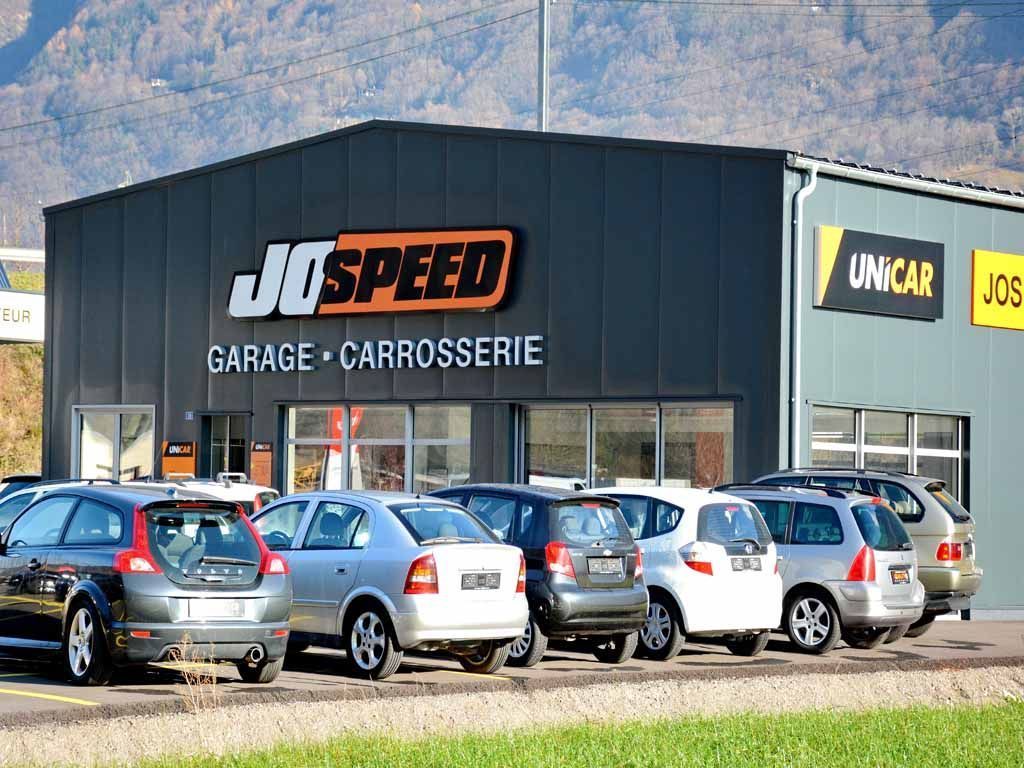 Carrosserie et tôlerie - Garage Jospeed - Evionnaz