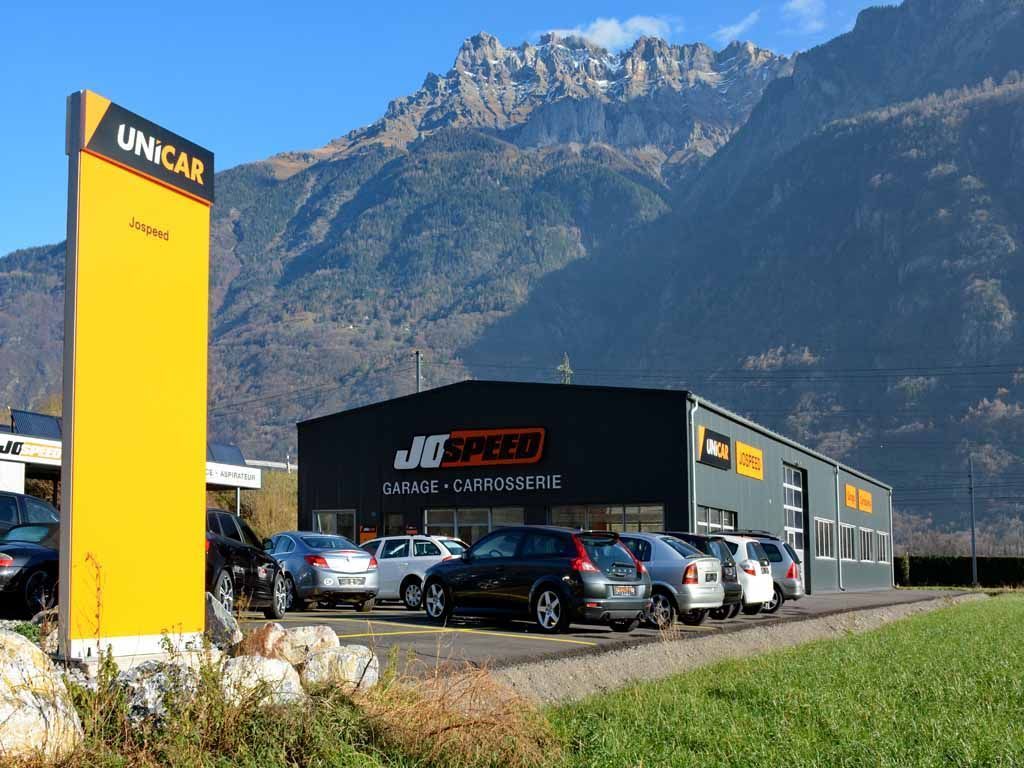 Carrosserie et tôlerie - Garage Jospeed - Evionnaz