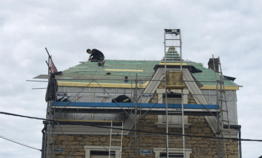 Europe Toiture, avant réfection