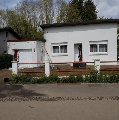 Travaux façade par nos façadiers peintres