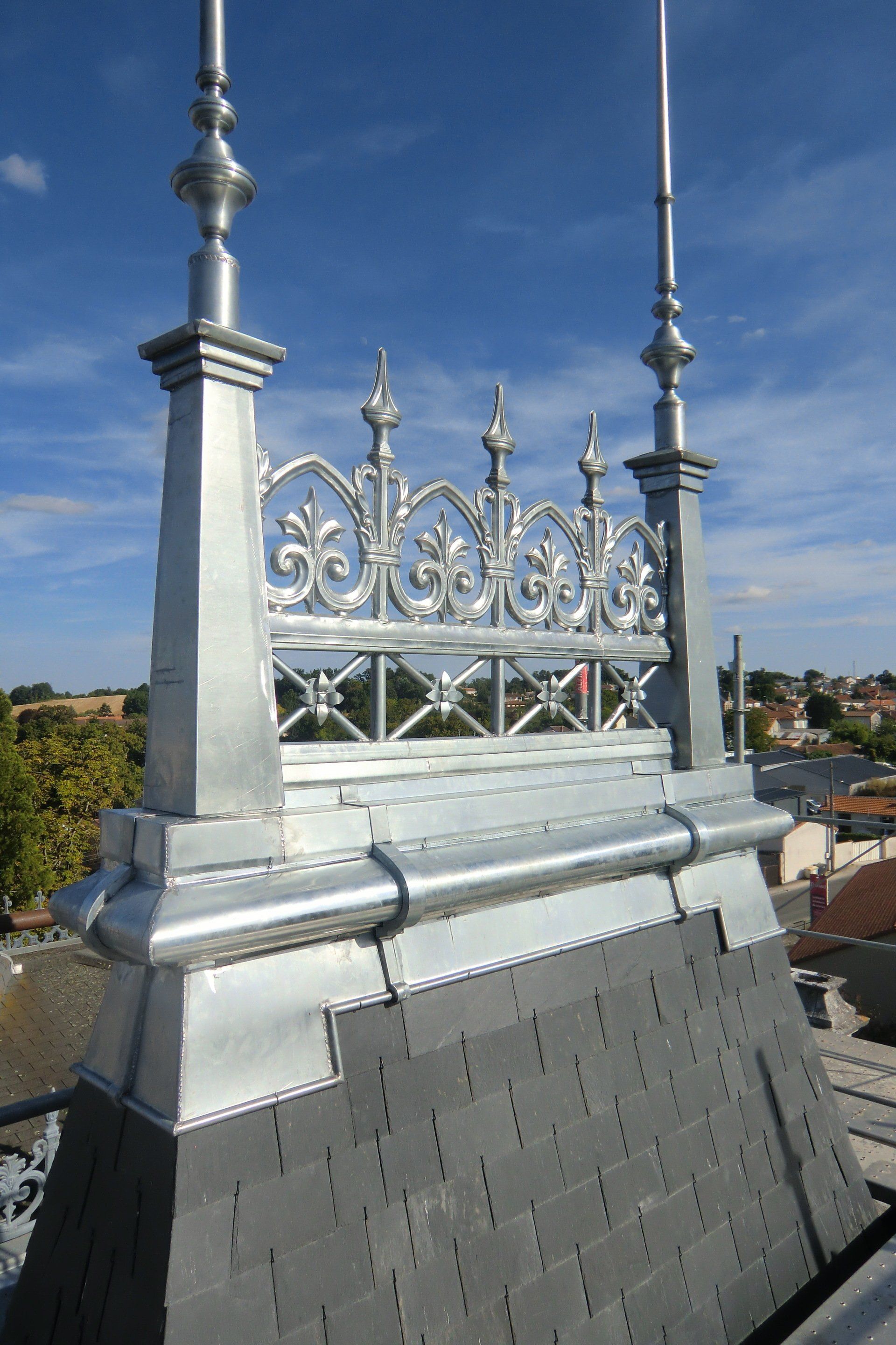 Travaux de zinguerie