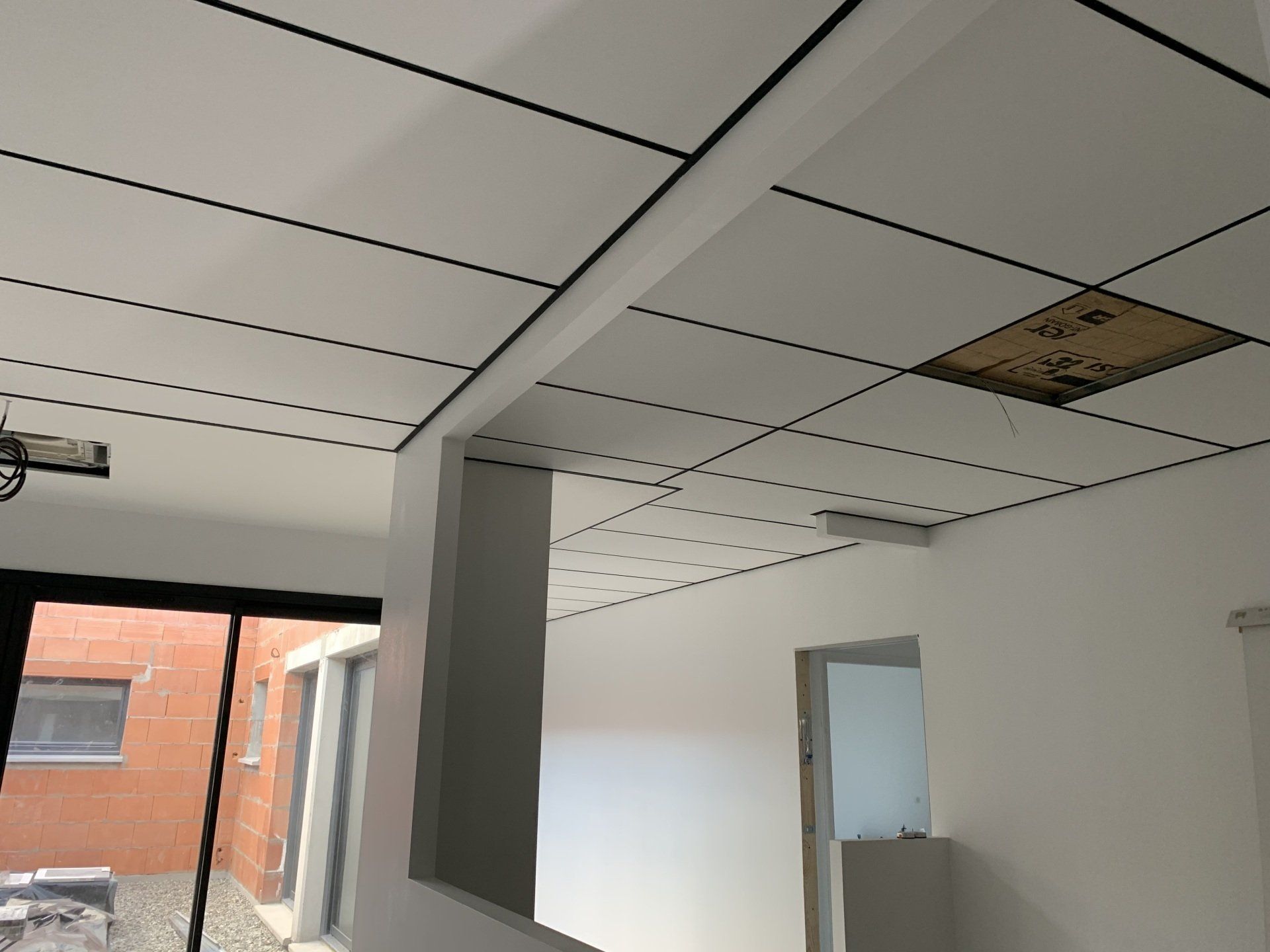 Lame de faux plafond