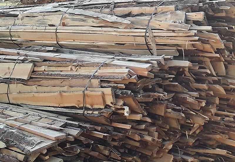 Eisenbeiß Sägewerk - Randschnitt gesundes Holz