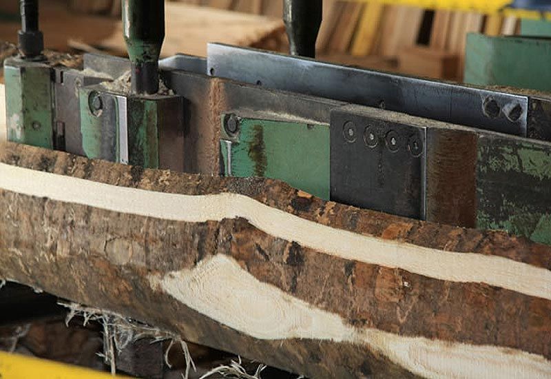 Eisenbeiß Sägewerk - Randschnitt