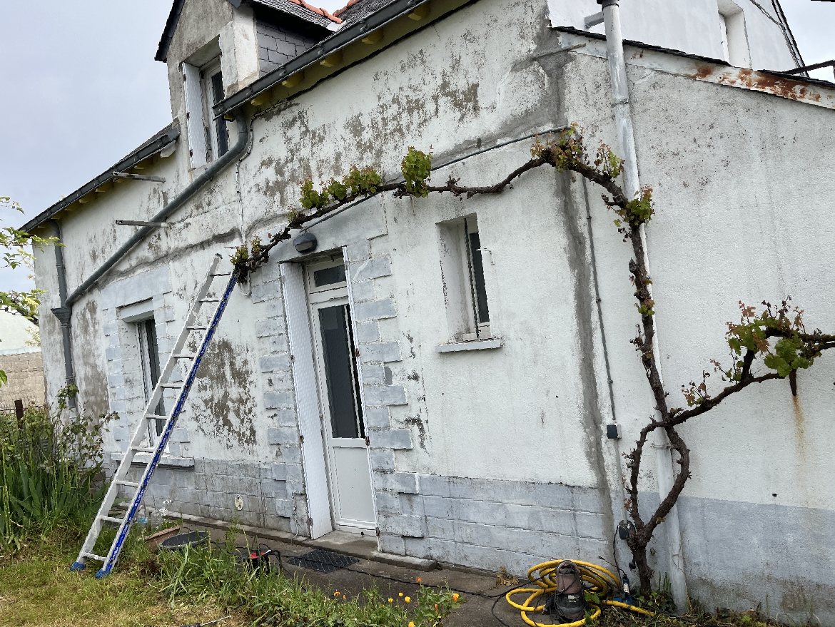 Maison avant rénovation de façade