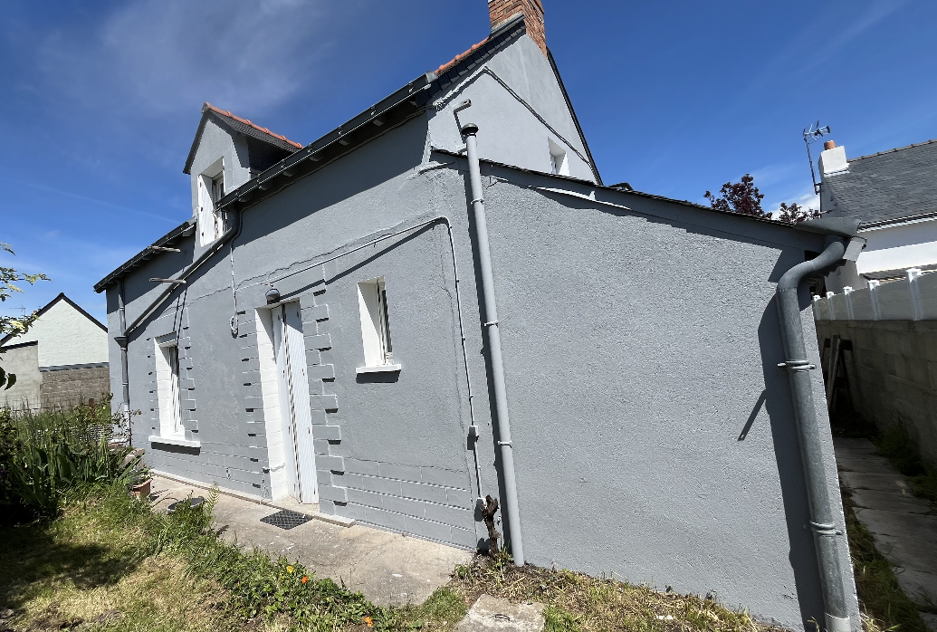 Maison après rénovation de façade