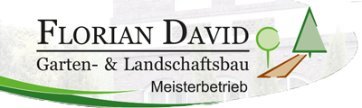 Logo Florian David Garten- & Landschaftsbau Meisterbetrieb