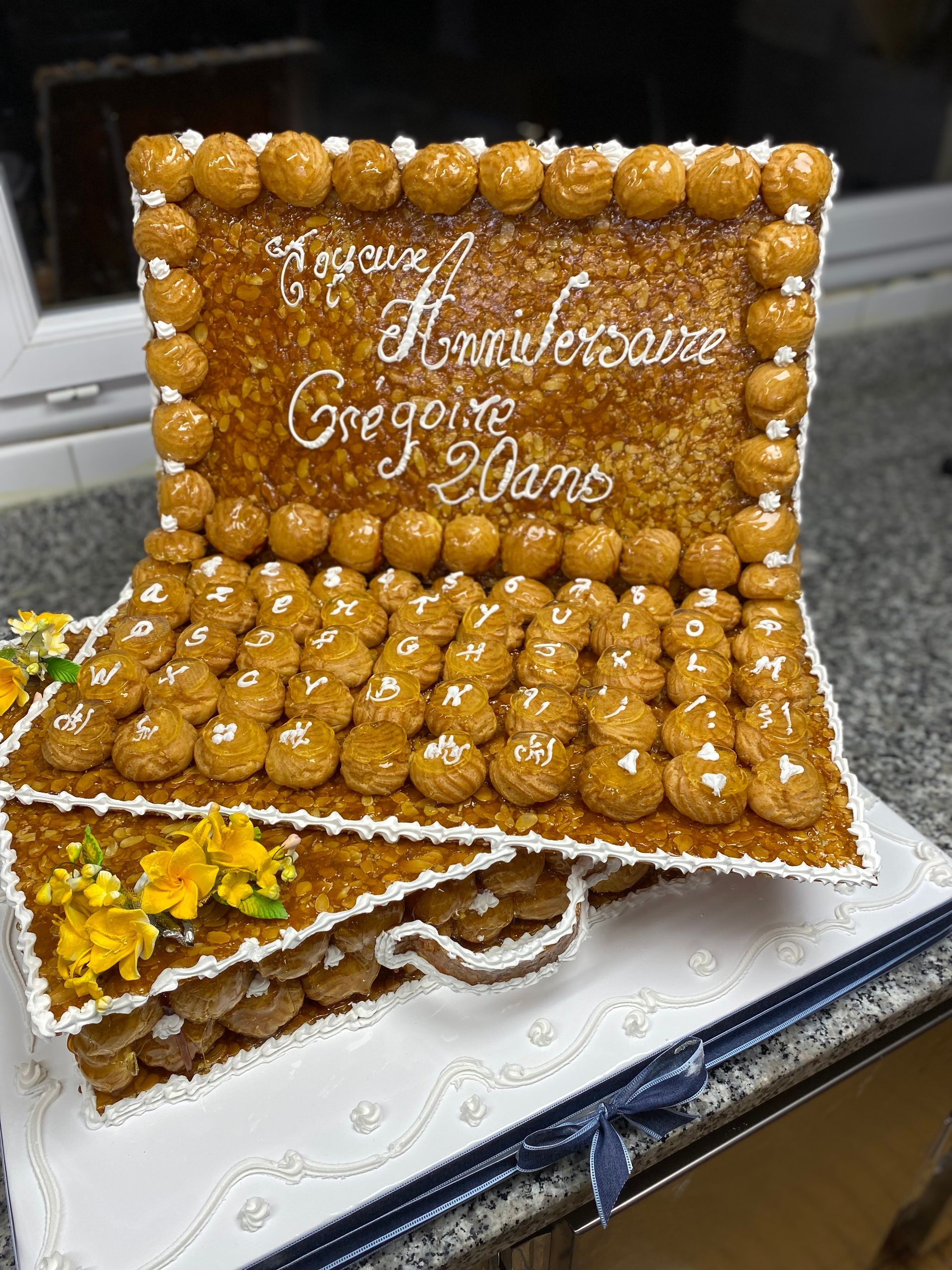 Choux pour anniversaire