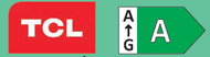 Logo TCL et logo classe énergétique A.