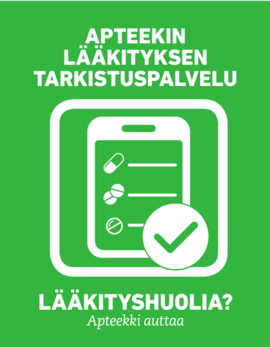 Apteekin lääkityksen tarkistuspalvelu - Oulun 2. Rotuaarin Apteekki