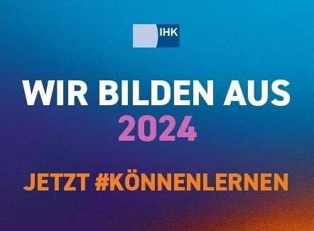 IHK promotional graphic with the text 