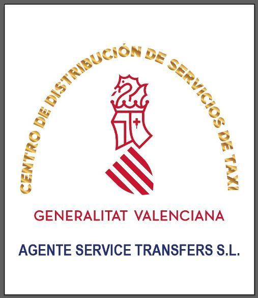 A logo for centro de distribucion de servicios de taxi generalitat valenciana