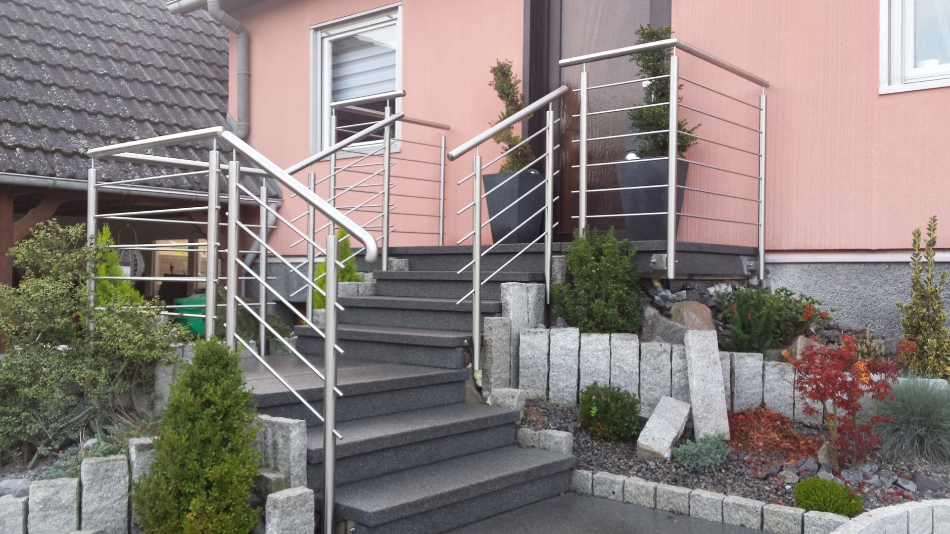 Escalier et garde-corps extérieurs