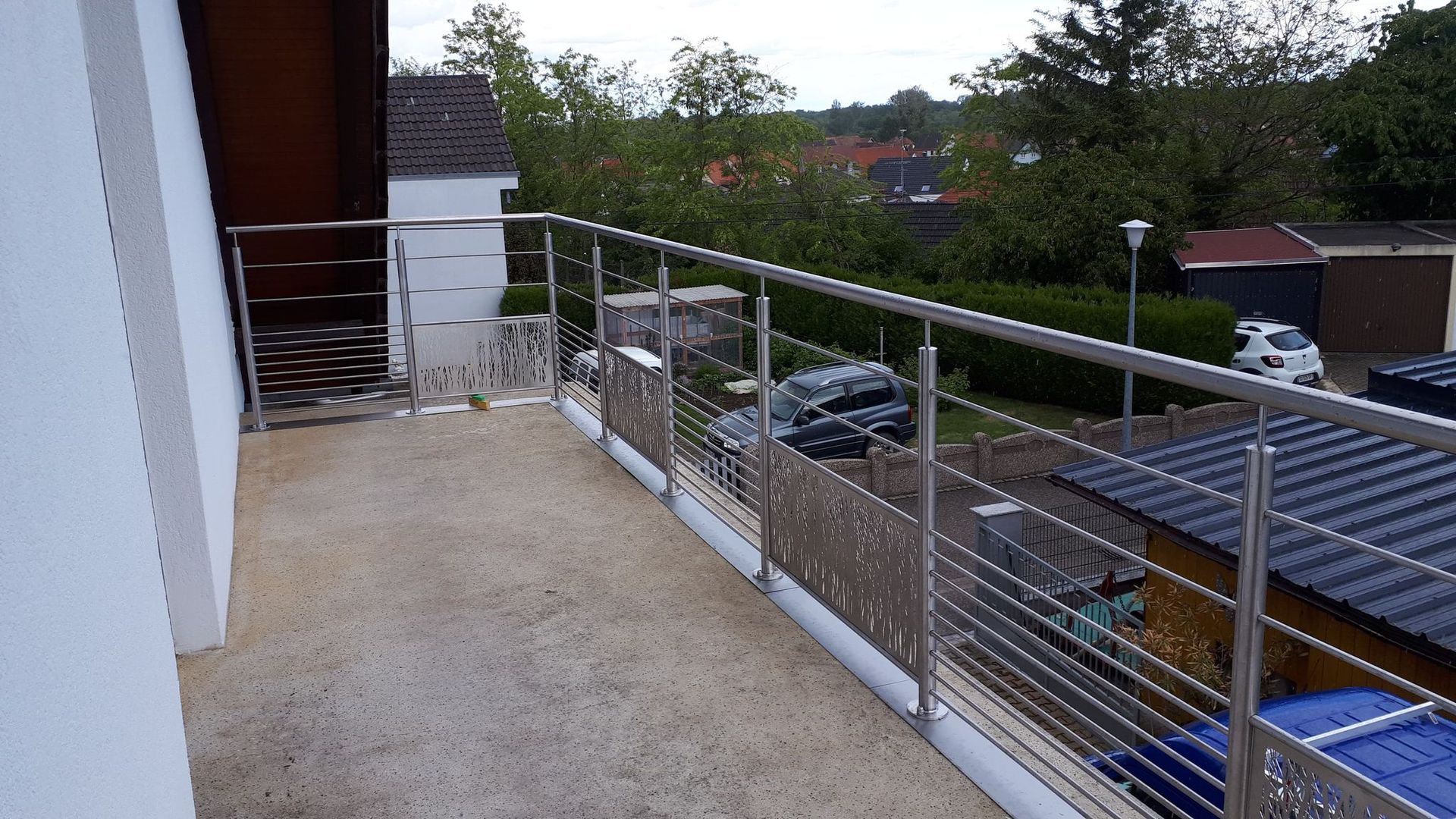 Garde-corps métallique pour un balcon