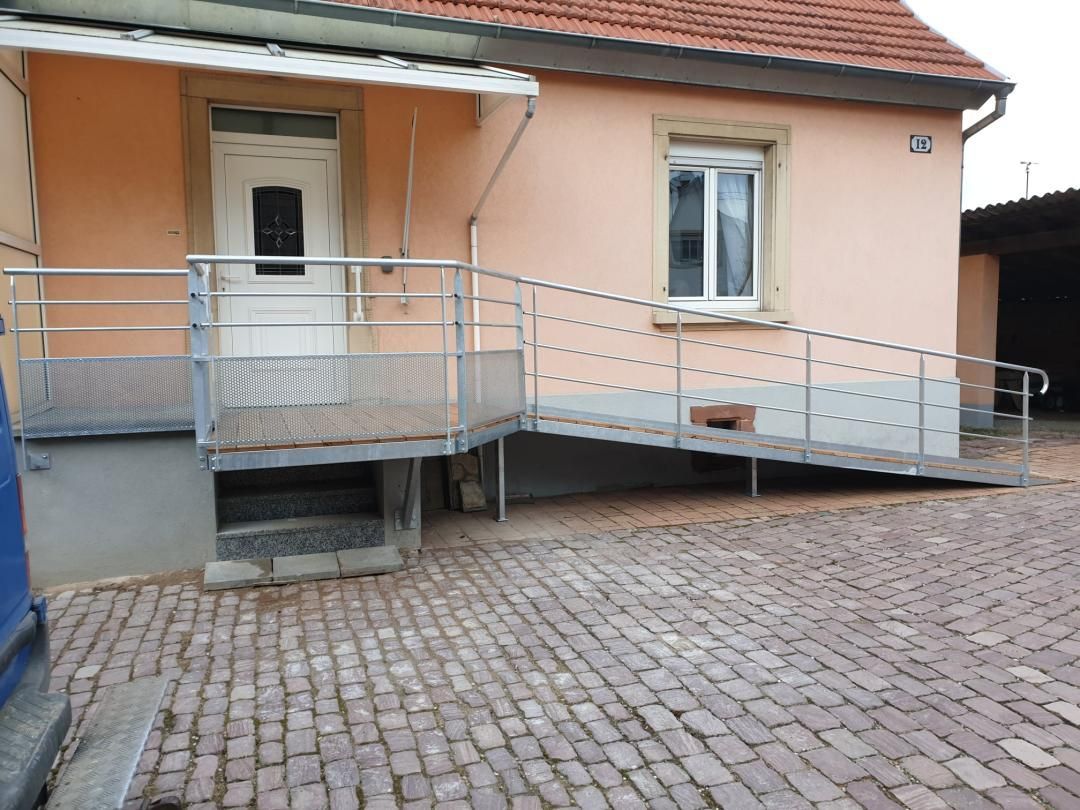 Rampe d'accès PMR