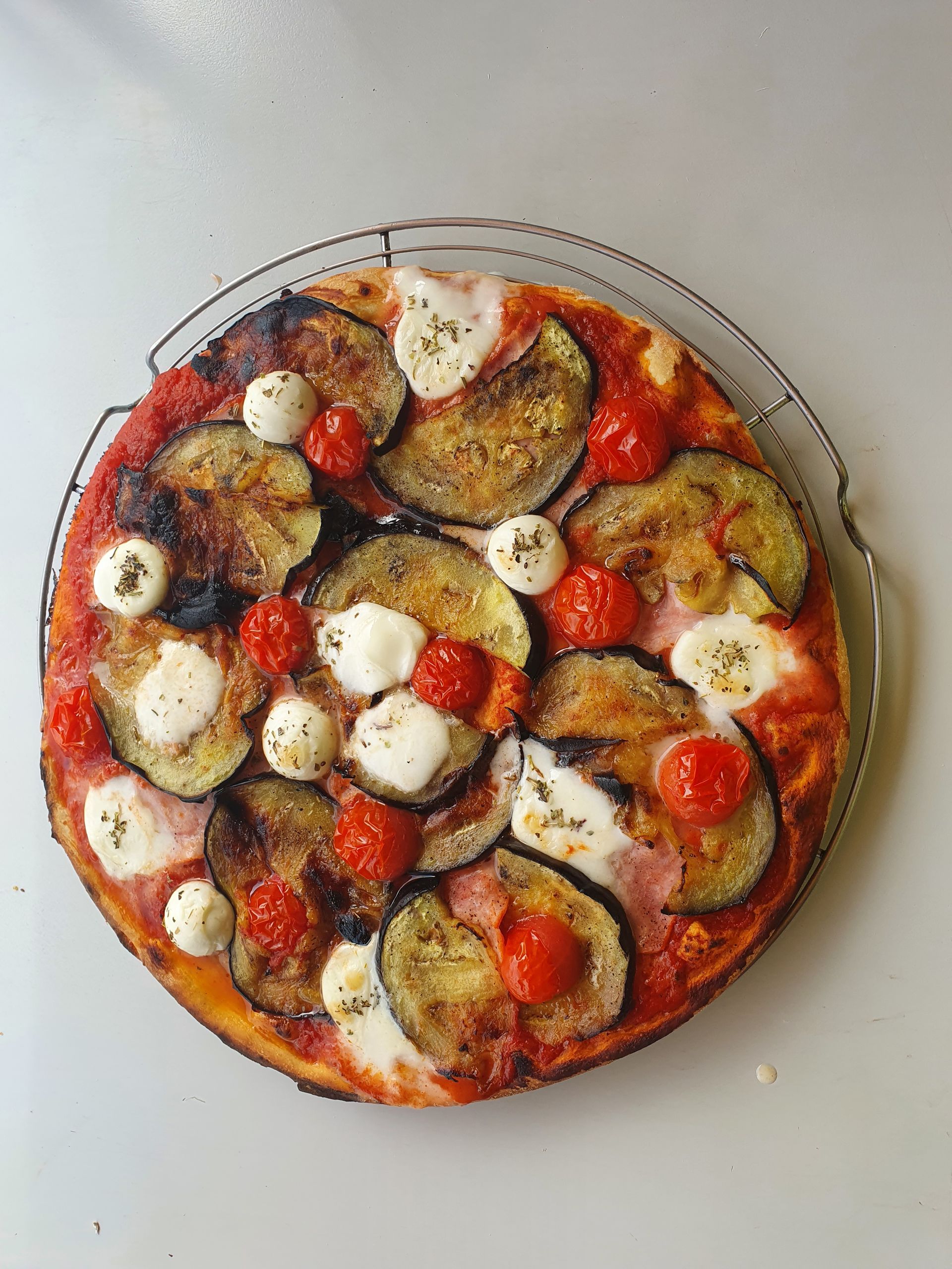 Pizza courgette