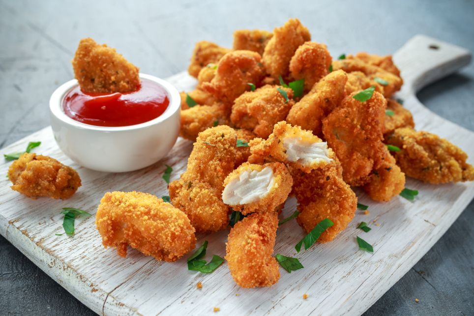 Smakelijke kipnuggets
