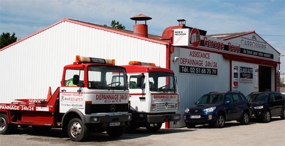 Carrosserie Baud - Dépannage, remorquage d'automobiles