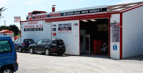 Carrosserie Baud à Beauvoir-sur-Mer - Garages automobiles